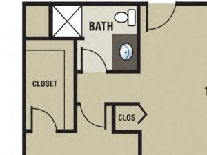 Georgetown Park Apartments Andover II Floor Plan Georgetown Park Apartments Andover II Floor Plan
